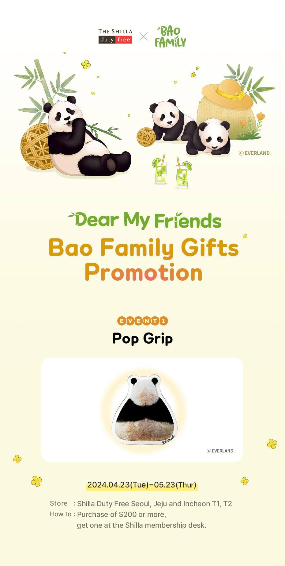 Bao Family gifts Promotion