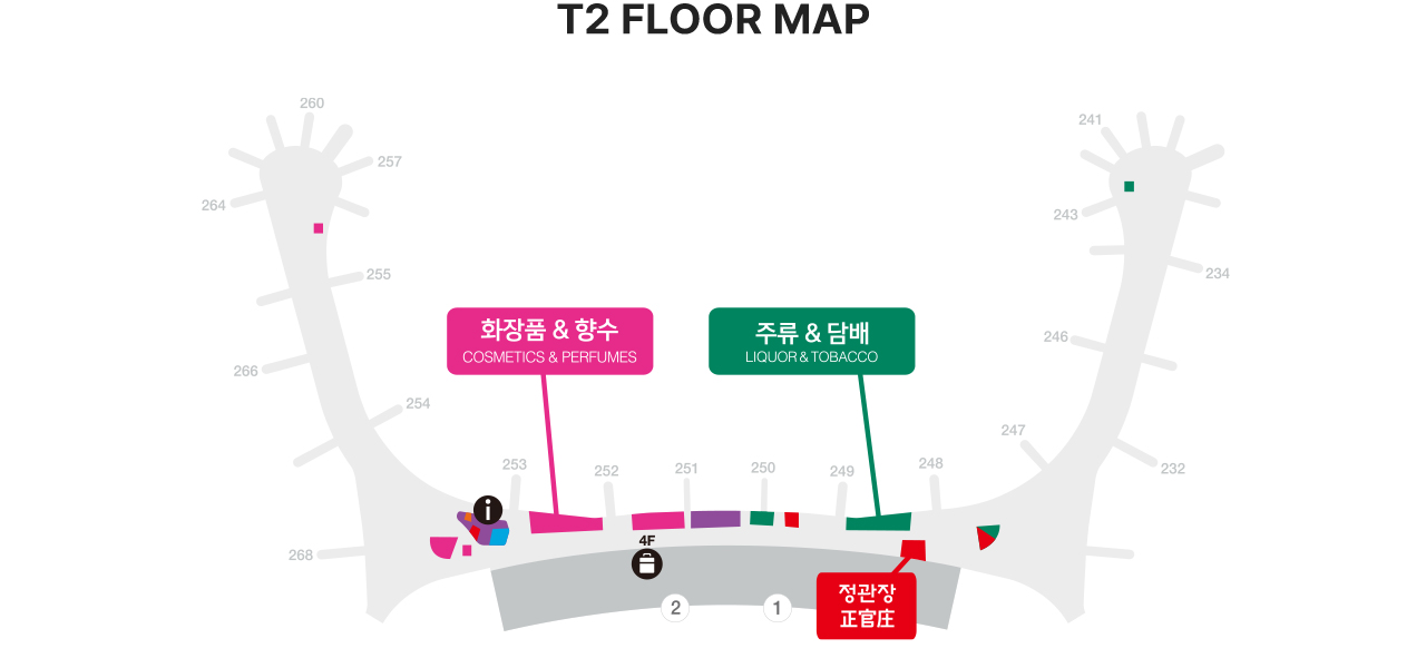 T2 FLOOR MAP