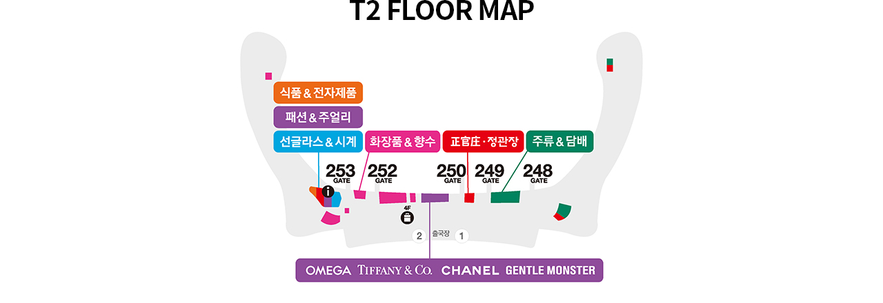 T2 FLOOR MAP