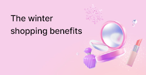 Winter shopping benefits